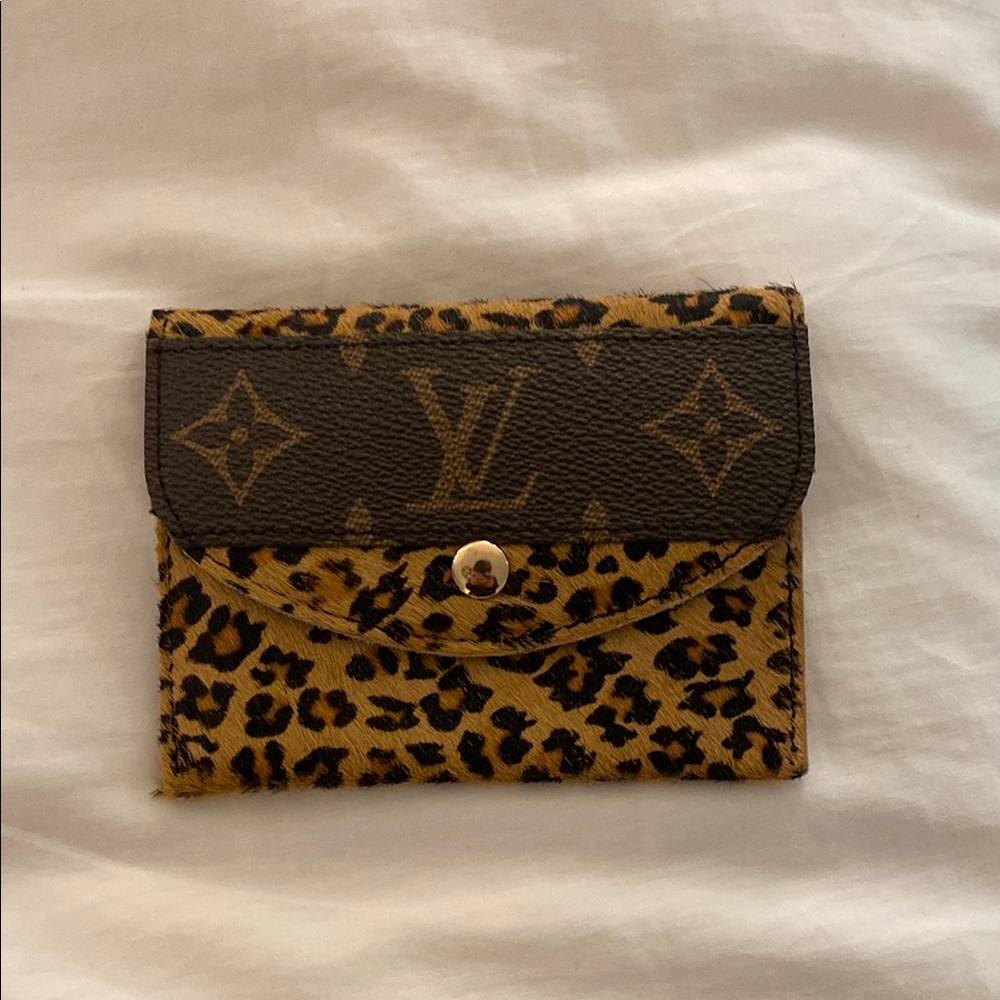 Louis Vuitton Leopard Print Wallet
